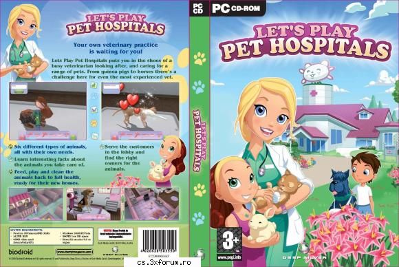 info 2009-03-14 1 deep silver multi computer, windows play: pet hospitals is a virtual pet