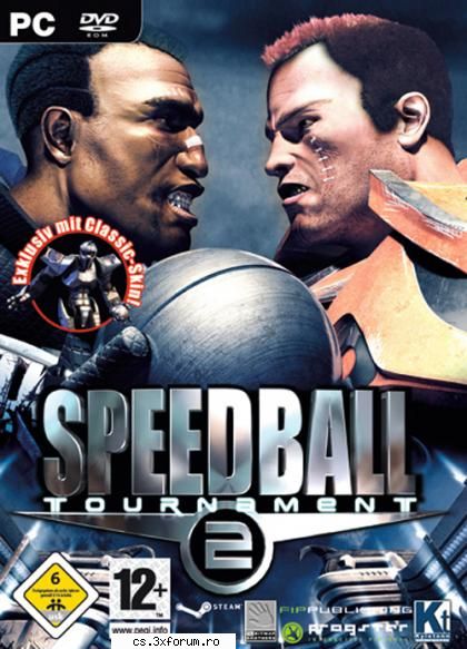presents: speedball 2 tournament (c) kylotonn date  :   30/11/2007       protection   :  count    :